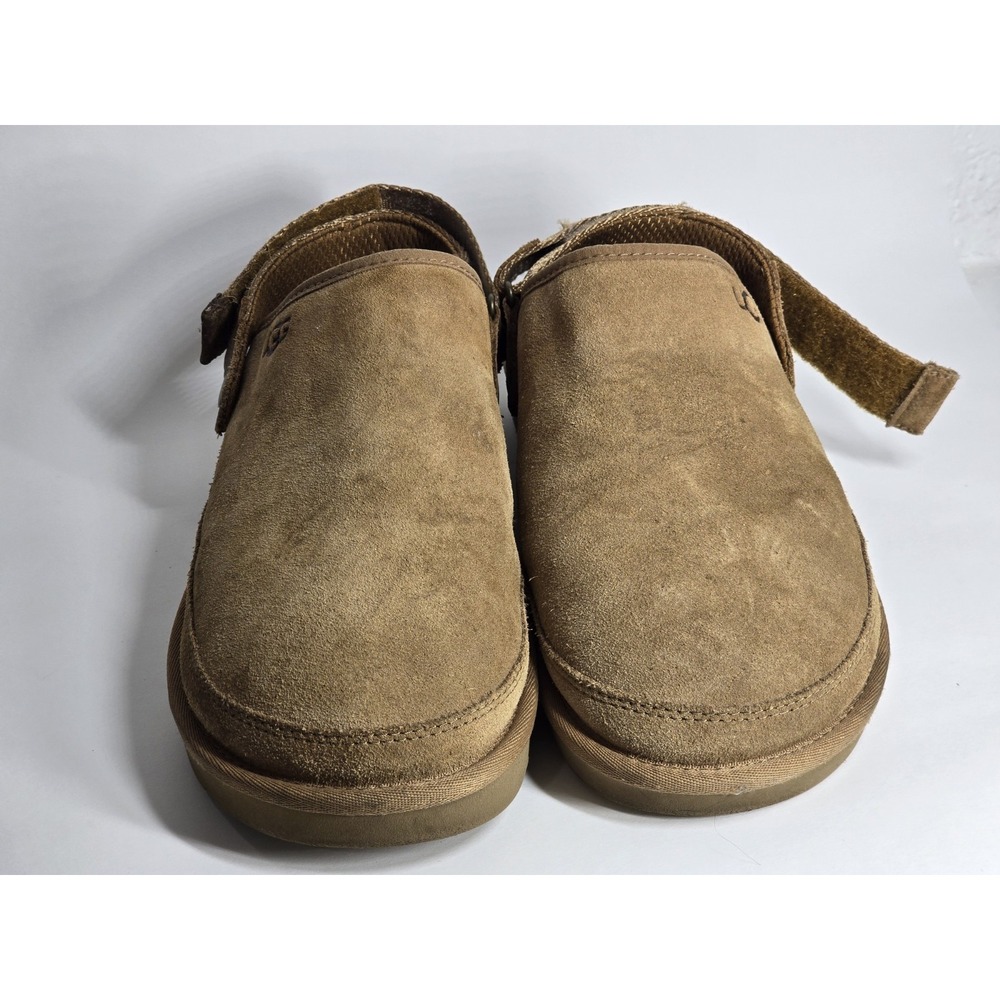 UGG Goldencoast Clog II Chestnut Suede Men's 9 Slingback Mule Shoes - Picture 8 of 10